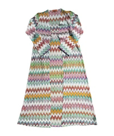 Missoni Long-sleeved Cardigan In Multi