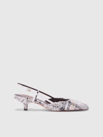 Missoni Low Check Mules In Multi