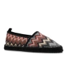 Missoni Espadrillas Slip On In Tessuto Chevron In Multi