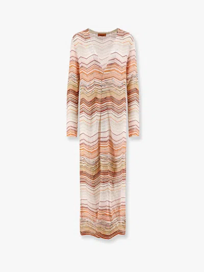 Missoni Lurex Cardigan With All-over Sequins In Multicoloured