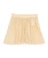 Missoni Lurex Detailed Shorts In Yellow
