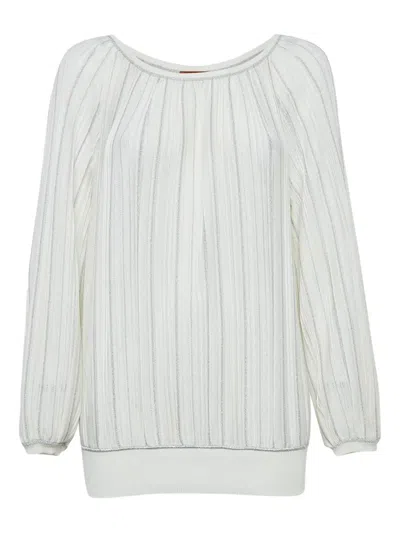 Pre-owned Missoni Lurex-striped Top