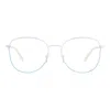 MISSONI M EYEWEAR IRREGUALR FRAME GLASSES
