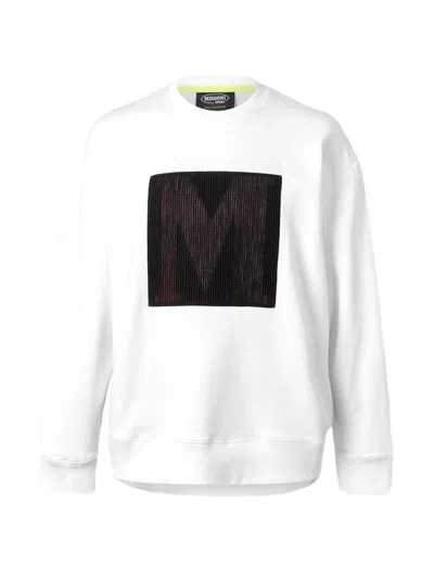Missoni M Logo Crewneck Sweatshirt In White