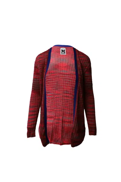Missoni M  Cardigan In Red Viscose