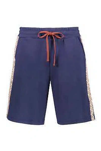 Pre-owned Missoni M  Cotton Bermuda Shorts In Blue