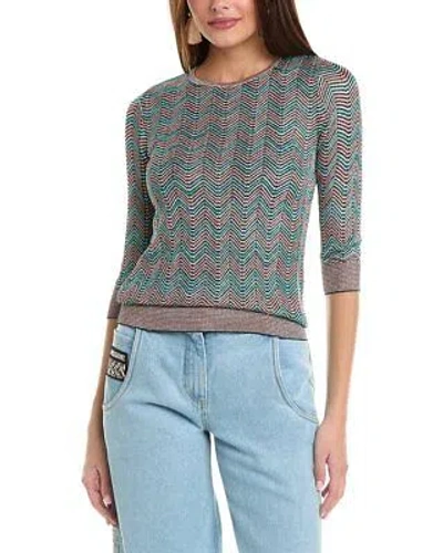 Pre-owned Missoni M  Knit Top Women's In Sml