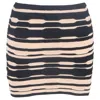 Missoni M  Knitted Mini Fitted Skirt In Multicolor Viscose In Multi