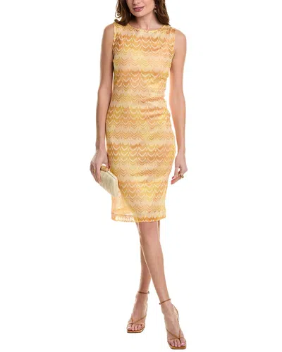 Missoni M  Mini Dress In Yellow