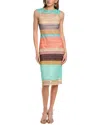 Missoni M  Mini Dress In Red