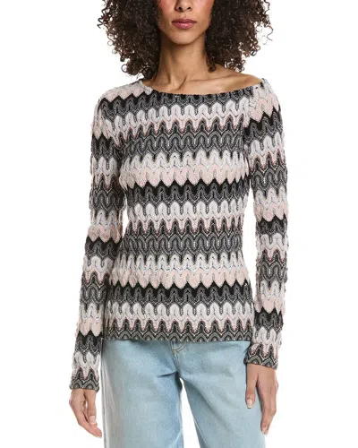 Missoni M  Textured Sweater In Multi