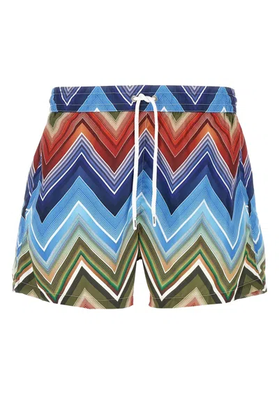 MISSONI MACRO ZIGZAG SWIMSUIT