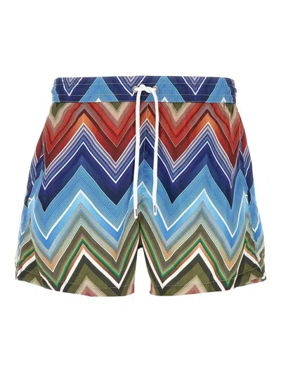 MISSONI MACRO ZIGZAG SWIMSUIT