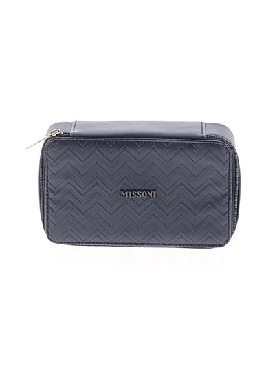 Pre-owned Missoni Makeup Bag In Blue