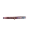 Missoni Man Belt Purple Size 39.5 Textile Fibers