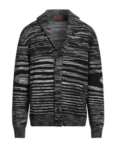 Missoni Man Cardigan Black Size 44 Cashmere