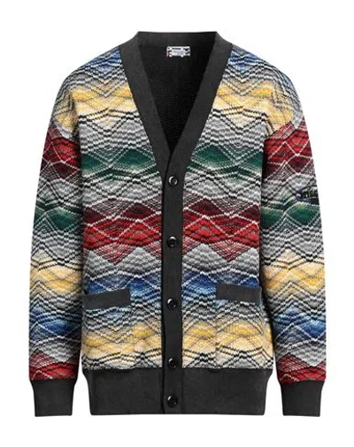 Missoni Zigzag V-neck Cardigan In Multi