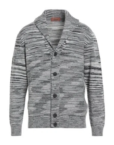 Missoni Man Cardigan Grey Size 46 Cashmere
