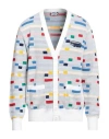 Missoni Man Cardigan White Size Xxl Cotton In Blue