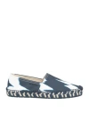 Missoni Man Espadrilles Midnight Blue Size 7 Textile Fibers In Blue