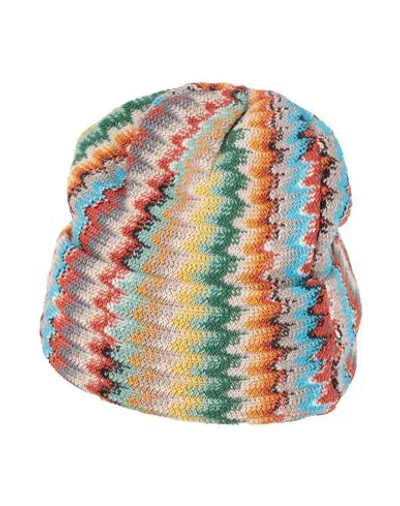 Missoni Man Hat Beige Size Onesize Wool, Acrylic