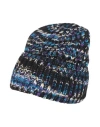 Missoni Man Hat Black Size Onesize Wool In Blue