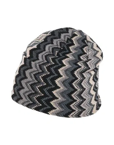 Missoni Man Hat Grey Size Onesize Wool