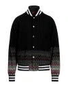 Missoni Man Jacket Black Size 40 Cotton In Black