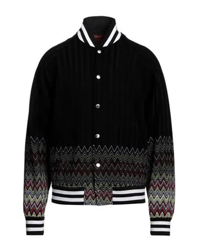 Missoni Man Jacket Black Size 40 Cotton