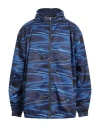 Missoni Man Jacket Blue Size Xxl Polyester