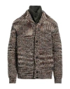Missoni Man Jacket Brown Size 44 Cashmere, Wool