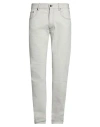 Missoni Man Jeans Ivory Size 34 Cotton In White