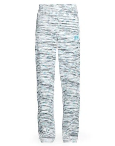 Missoni Man Pants Azure Size Xxl Cotton In Blue