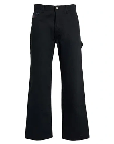 Missoni Man Pants Black Size 38 Cotton, Polyamide