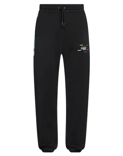 Missoni Man Pants Black Size Xl Cotton