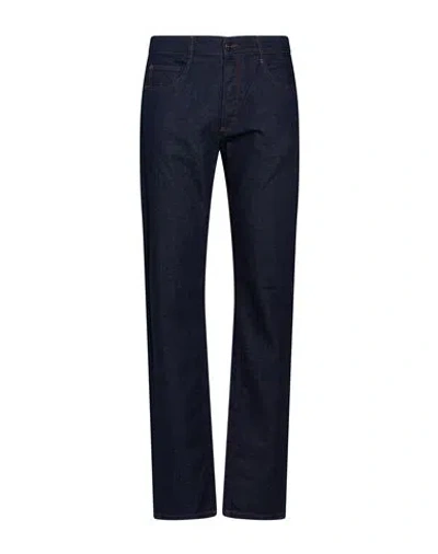 Missoni Man Pants Blue Size 40 Cotton