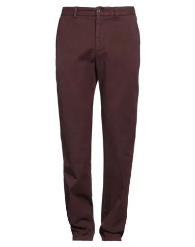 Missoni Man Pants Brown Size 36 Cotton, Elastane