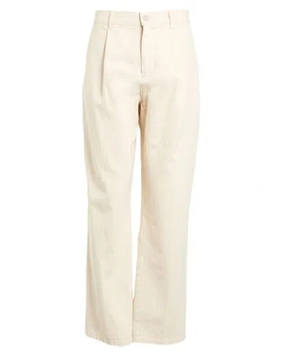 Missoni Man Pants Cream Size 38 Cotton In Neutral