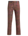 Missoni Man Pants Garnet Size 32 Cotton In Red