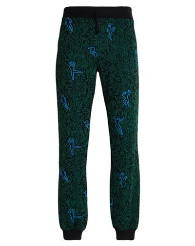 Missoni Man Pants Green Size Xl Polyester, Cotton