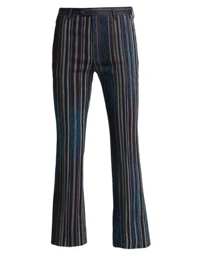 Missoni Man Pants Midnight Blue Size 32 Cotton, Wool