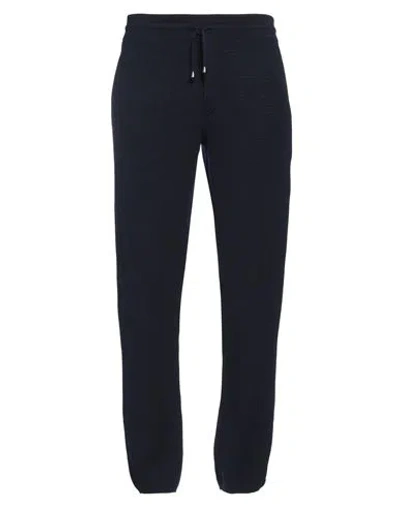Missoni Man Pants Midnight Blue Size 34 Wool, Polyamide, Polyester In Black