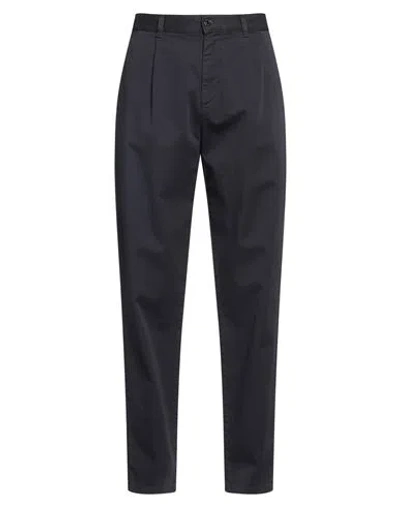 Missoni Man Pants Midnight Blue Size 36 Cotton, Elastane