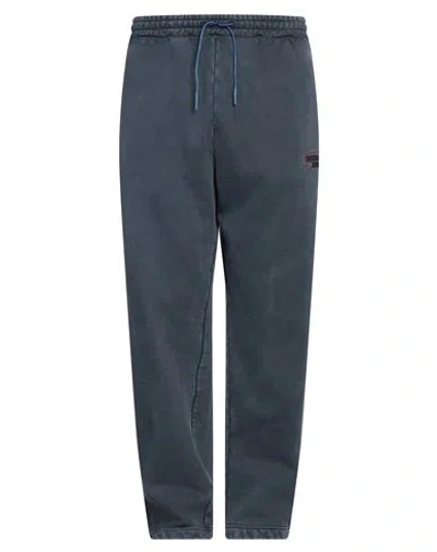 Missoni Man Pants Navy Blue Size Xl Cotton