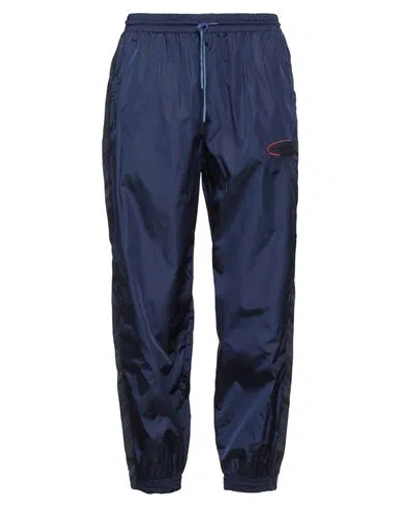 Missoni Man Pants Navy Blue Size Xxl Polyamide