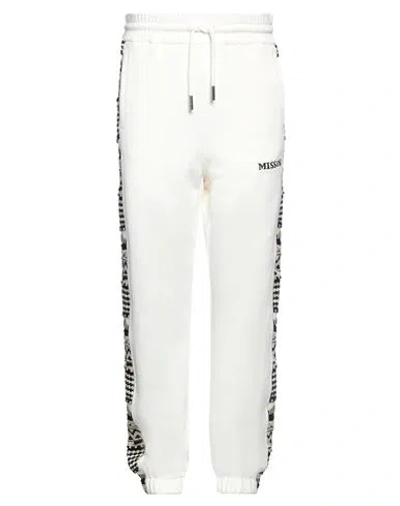 Missoni Man Pants Off White Size M Cotton