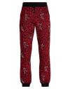 Missoni Man Pants Red Size Xl Polyester, Cotton In Red