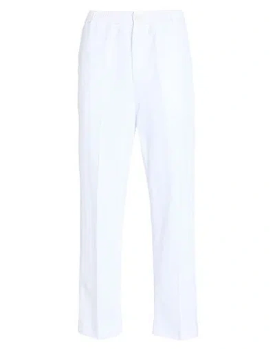 Missoni Man Pants White Size 36 Cotton, Viscose