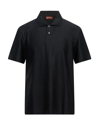 Missoni Man Polo Shirt Black Size L Cotton