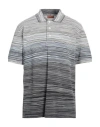 Missoni Man Polo Shirt Black Size Xl Cotton